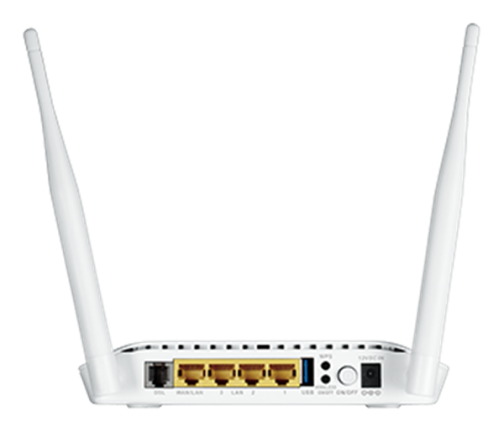 D-Link Modem Wireless Router N300 DSL-2750 + 3G BLANC