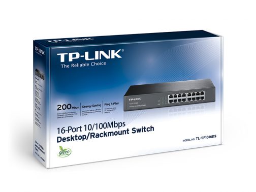 Switch TP-Link 16 Ports TL-SF1016DS Rackable